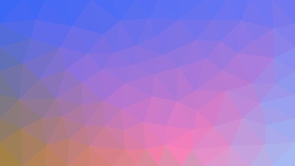 LowPoly Hintergrund, Dreiecke, Polygone, farbenfroh, abstrakte Oberfläche, moderner Hintergrund, Vektorgrafik-Illustration für Ihr Projekt