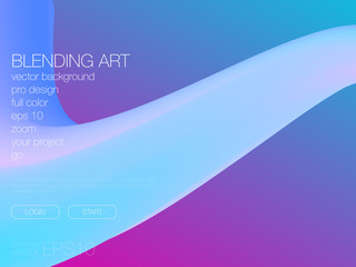 Abstract blend background. Template for web site