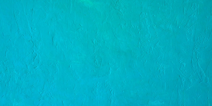 texture background Mint Turquoise color concrete wall