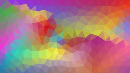 LowPoly Hintergrund, Dreiecke, Polygone, farbenfroh, abstrakte Oberfläche, moderner Hintergrund, Vektorgrafik-Illustration für Ihr Projekt