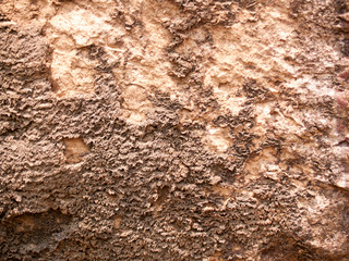 The texture of stone used for background images, Surface of stone brown color