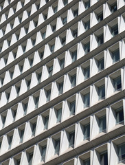 background of windows of a skyscraper