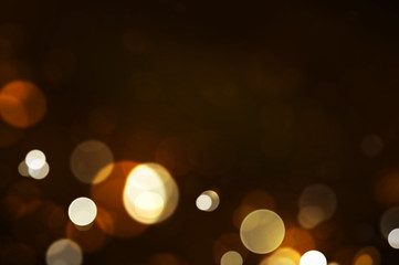 Fototapeta premium Abstract gold bokeh background.Glitter vintage lights background.