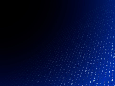 Matrix background. Vector illustration for banner or poster