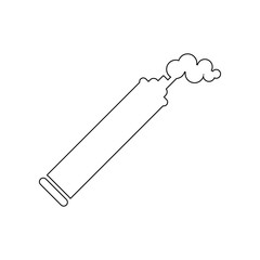 hair foam icon. Element of Barber for mobile concept and web apps icon. Outline, thin line icon for website design and development, app development