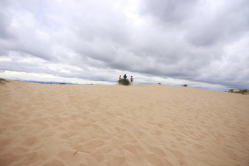 Sand hills in Santa Cruz, in Bolivia.