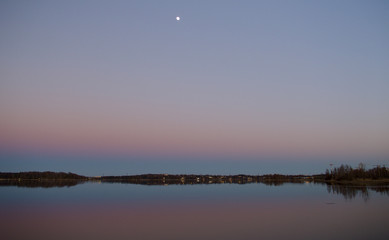Cinematic image of Nordic Spring Evening, Helsinki, Finland