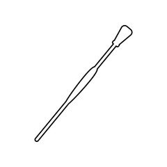 Makeup Brush icon. Element of Beauty salon for mobile concept and web apps icon. Outline, thin line icon for website design and development, app development