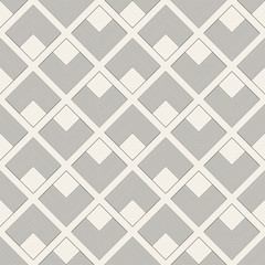 Abstract geometric pattern with lines, rhombuses. A seamless vector background. Black and white texture