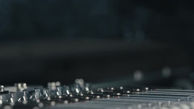 Producing Printed Circut Board. Advanced Robotic Arm Technology Producing Pcbs