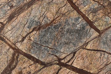 The finishing stone. The dark colored marble. Texture