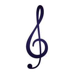 music note isolated icon