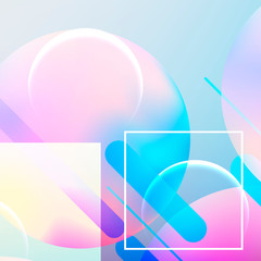 Minimal geometric background.