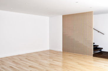 large luxury modern bright interiors room illustration 3D rendering