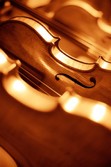 Fototapeta premium Close-up of a Violin
