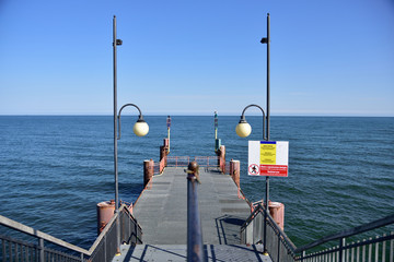 Pier in MIedzyzdroje.