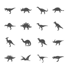 Dinosaurs icons