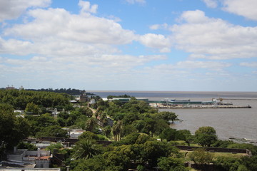 Obraz premium Costa de colonia, Uruguay