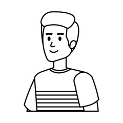 young man avatar character