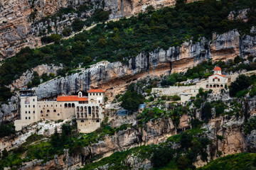 Obraz premium Hamatoura Monastery, Lebanon