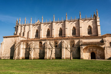 Fototapeta premium Cartuja de Miraflores monastery, Burgos, Castilla y Leon Spain .