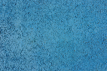 Surface de goudron peint en bleu