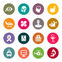 Fototapeta premium Medicine icon set