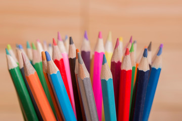 colorful pencils