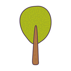 tree plant isolated icon