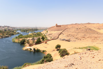 high view nile river 