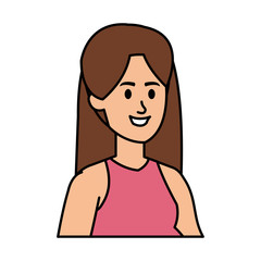 beautiful young woman character