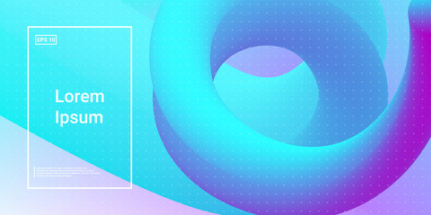 Modern Dynamic Flow Shapes with Fluid Glow Effect.