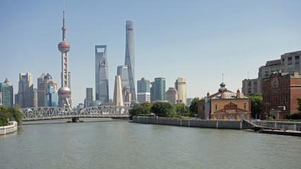 skyline von shanghai