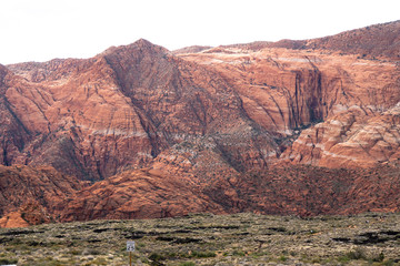 Snow Canyon in Utah - beautiful landscape - travel photography