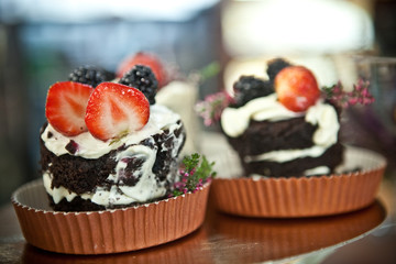 słodki catering miniporcje minishot