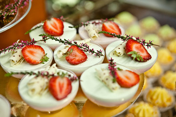 słodki catering miniporcje minishot