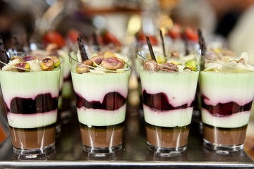 słodki catering miniporcje minishot