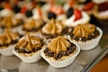 słodki catering miniporcje minishot