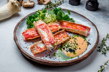 King crab claws