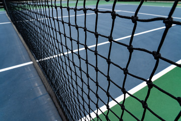 Empty Tennis Court