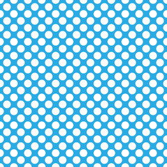 Polka Dots Seamless Pattern - Classic polka dot repeating pattern design