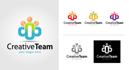 Creative Team  Logo Template