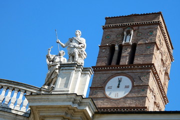  basilica di santa croce in gerusalemme,roma,italia.