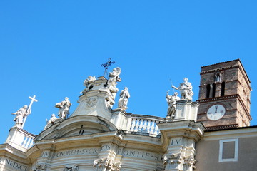  basilica di santa croce in gerusalemme,roma,italia.