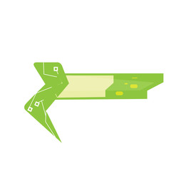 Isolated videogame bar with a thunder icon. Vector illustration design