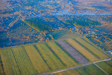 Aerial view of Houston Suburban area	
