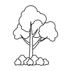 ecology tree plant icon