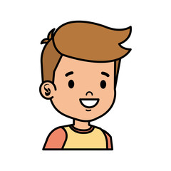 little boy kid character