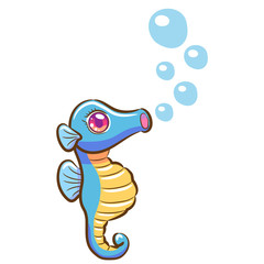 seahorse graphic vector