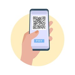 QR payment by phone